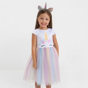 Платье детское «Единорог» KAFTAN 32 (110-116 см)