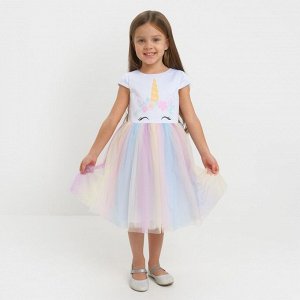 Платье детское «Единорог» KAFTAN 32 (110-116 см)