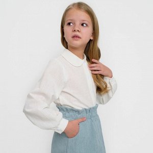 Юбка детская KAFTAN "Velvet", 30 (98-104), серо-голубой