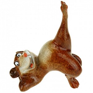 Скульптура-фигура из полистоуна "Крысы-спортсменки" набор 3 штуки: 9,5х12,5см; 13х10,5см; 12,5х9,5см "Символ 2020 года" (Китай)