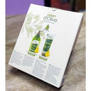 Косметический подарочный набор "Dalan d"Olive": жидкое мыло 300мл, крем 250мл (Турция)