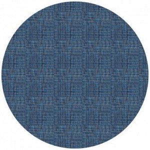 Скатерть д146см "Пастельный синий", диаметр стола до 105см, на 6 персон, хлопок пестроткань 152г/м2, упаковка классическая, пакет ПВХ 28х41см, "Домашняя мода" (Россия)