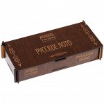 Игра настольная Лото ТРИ СОВЫ &quot;&quot;Русское лото&quot;&quot;, с фишками, ХДФ