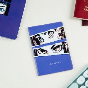 Обложка для паспорта MESHU ""Kawaii"", ПВХ, 2 кармана