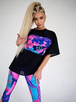 Футболка Bona Fide: OVERSIZE T-shirt &quot;Girl Power&quot;