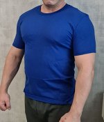 Футболка мужская синяя