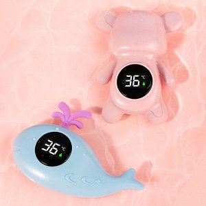 Термометр для воды Китенок (голубой) - Термометр для ванной
