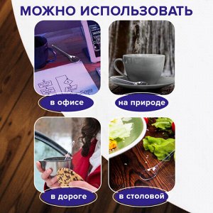 Ложка чайная одноразовая пластиковая 125 мм, прозрачная, КОМПЛЕКТ 100 шт., ЭТАЛОН, WELDAY (ВЭЛДЭЙ), 607831