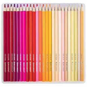 Карандаши цветные супермягкие яркие BRAUBERG MAX, 100 цветов, шестигранные, грифель 3,3 мм, натуральное дерево, 181862