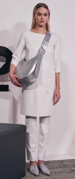 Брюки Max Mara экокожа