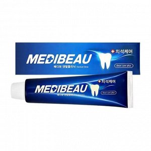 Зубная паста, общего ухода, с мятным ароматом/Dental Clinic BLUE, Medibeau, Ю.Корея, 120 г, (60)