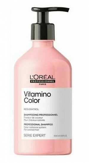 Шампунь- фиксатор Vitamino Color защита и укрепление окрашенных волос 500 мл
