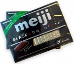 Шоколад Meiji 26 blocks Black тёмный горький, 120г,