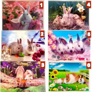 Салфетка пластиковая 3D