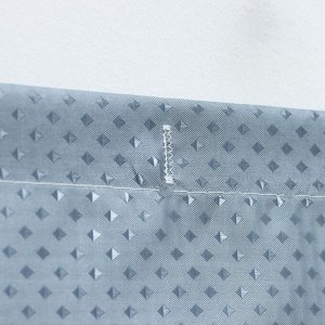 Штора для ванны Доляна «Орион», 180?180 см, полиэстер, цвет серый