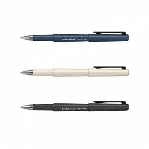 Ручка шариковая ErichKrause Severe, Ultra Glide Technology, узел 0,7 мм, чернила синие, корпус трехграный Soft-touch, супермягкое письмо