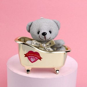 Мягкая игрушка «В моём сердце только ты», медведь, МИКС