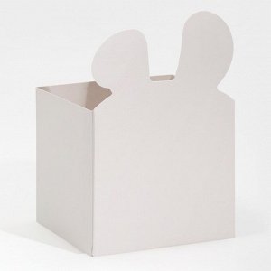 Коробка для мини букетов «Зайчишка», 12 х 20 х 10 см