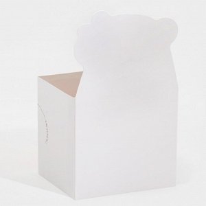 Коробка для мини букетов «Тебе на радость», 12 х 20 х 10 см
