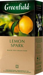 Чай Lemon Spark (1.5 гр.x  25 х10) цейлонский с лимоном № 0711-10