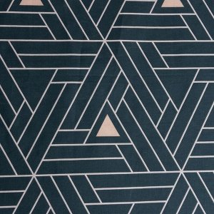 Постельное бельё Этель дуэт "Triangular illusion" 143х215- 2 шт, 220х240, 70х70-2 шт, бязь, 125 г/м2