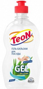 Гель бальзам для посуды TEON АЛОЭ 500мл, фл.
