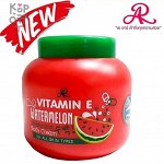 Aron Vitamin E Watermelon Moisturizing Body Cream - Крем увлажняющий для тела Витамин Е и Арбуз, 200мл.