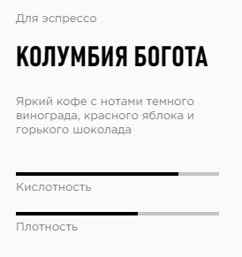 Колумбия Богота мытый кофе