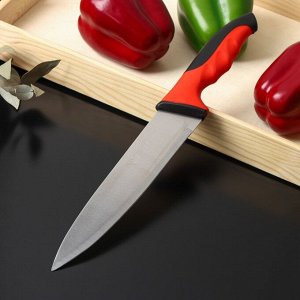 Нож-шеф Доляна Bull, лезвие 20,5 см, цвет красный