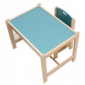 Набор детской мебели: стол + стул, «Каспер», голубой