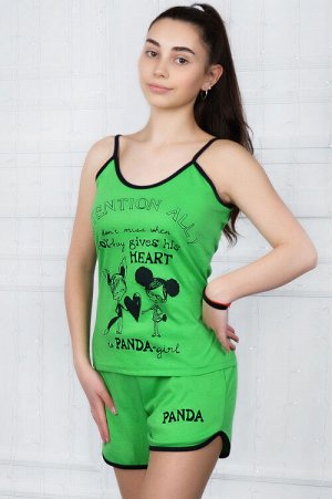 АРТ. 3380 ПИЖАМА С ШОРТАМИ