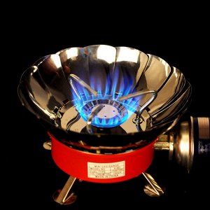 Газовая горелка туристическая с пьезоподжигом/ Походная печь