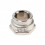 Муфта переходная AQUALINK, 1/2&quot; х 3/4&quot;, внутренняя резьба, никелированная латунь