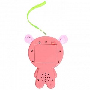Музыкальная игрушка «Любимые зверята: Мишутка», звук, свет, цвет розовый