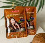 Шампунь оттеночный с кератином и клиторией &quot;Темно-Коричневый&quot; Carebeau / Carebeau Hair Color Shampoo Dark Brown