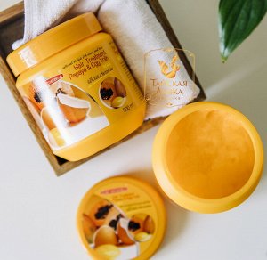 Маска для волос "Папайя и Желток" Carebeau / Carebeau Papaya & Egg Yolk Hair Treatment