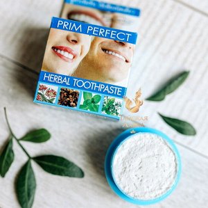 Зубная паста отбеливающая травяная Prim Perfect / Prim Perfect Herbal Toothpaste