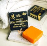 Мыло для лица от акне и черных точек K.Brothers / K.Brothers Black Soap Original