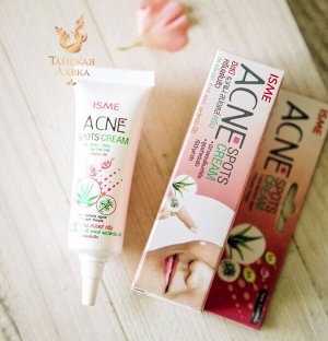 Крем от акне точечный "Алоэ Вера и Чайное дерево" Isme / Isme Acne Spots Cream