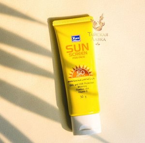 Крем для лица солнцезащитный легкий SPF 50 Yoko / Yoko Sunscreen SPF 50