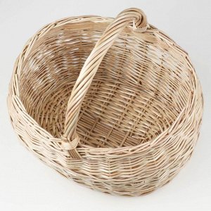 Корзина «Грибная», №4, 38?32?42 см, 15 л, ручное плетение, лоза