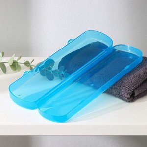 Футляр для зубной щётки и пасты, 21x6x3 см, МИКС