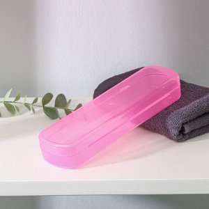 Футляр для зубной щётки и пасты, 21x6x3 см, МИКС
