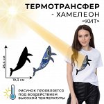 Термотрансфер-хамелеон «Кит», 19,3 ? 25,4 см