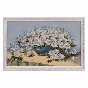 Гобеленовая картина "Цветы лета" 58*39 см