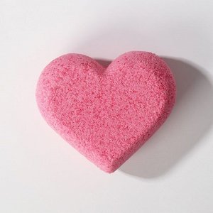 Бомбочка для ванны-сердце "Иди обниму", 110 г, с ароматом арбуза