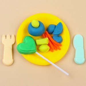 Игровой набор для лепки «Чудесные десертики» Маша и Медведь, 4 баночки с пластилином