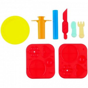 Игровой набор для лепки «Весёлые сладости», Маша и Медведь, 4 баночки с пластилином
