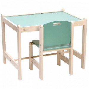 Набор детской мебели: стол + стул, «Каспер», зеленый