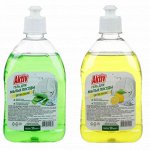 Средство для мытья посуды AKTIV алоэ-вера/лимон, 500мл